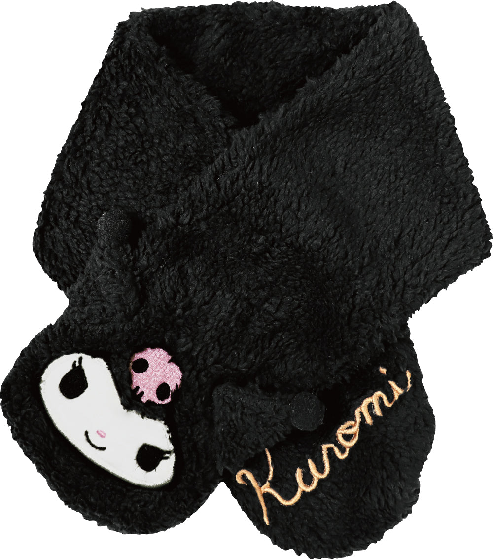 ASMF036もこもこマフラー クロミ