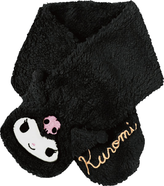 ASMF036もこもこマフラー クロミ