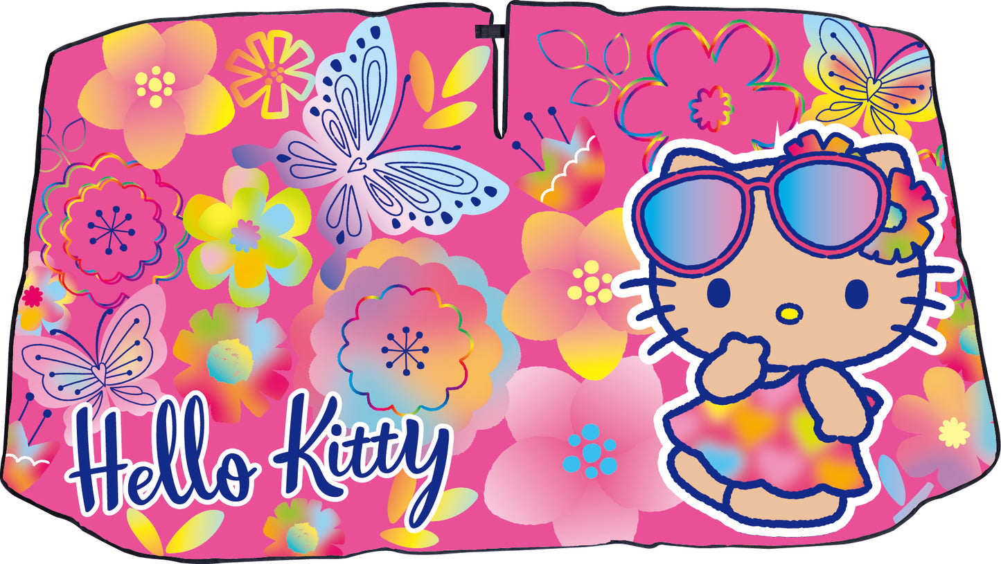 CAR022 カーサンシェードアンブレラ ハローキティー サマーM