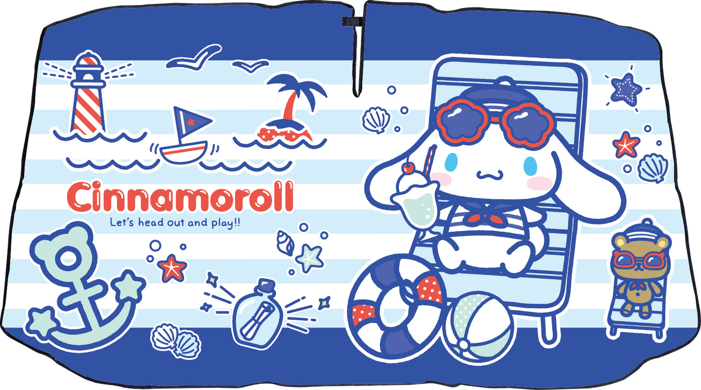 CAR027 カーサンシェードアンブレラ シナモロール サマーS