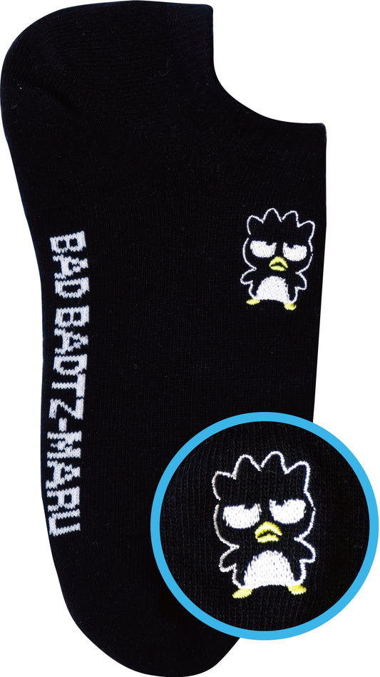 CES017 刺繍スニーカーソックス バッドばつ丸 ビビッド