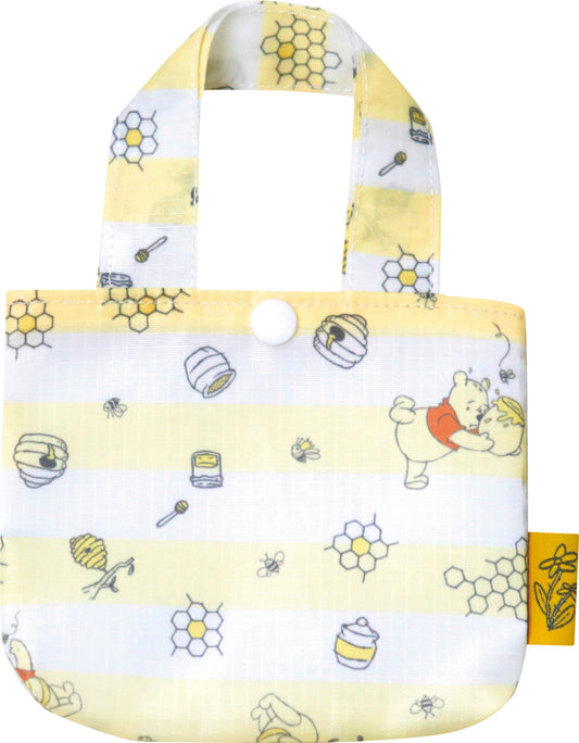 FAE346 エコバッグ プー パステルボーダー