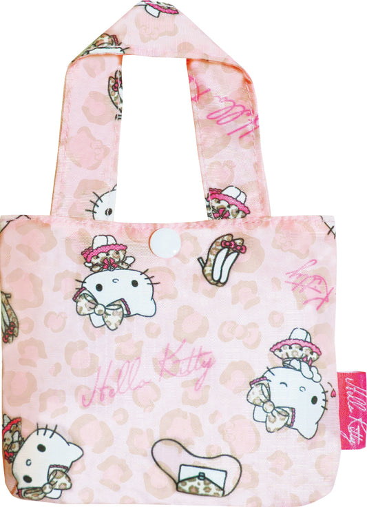 FAE379 エコバッグ ハローキティ レオパードアイテム