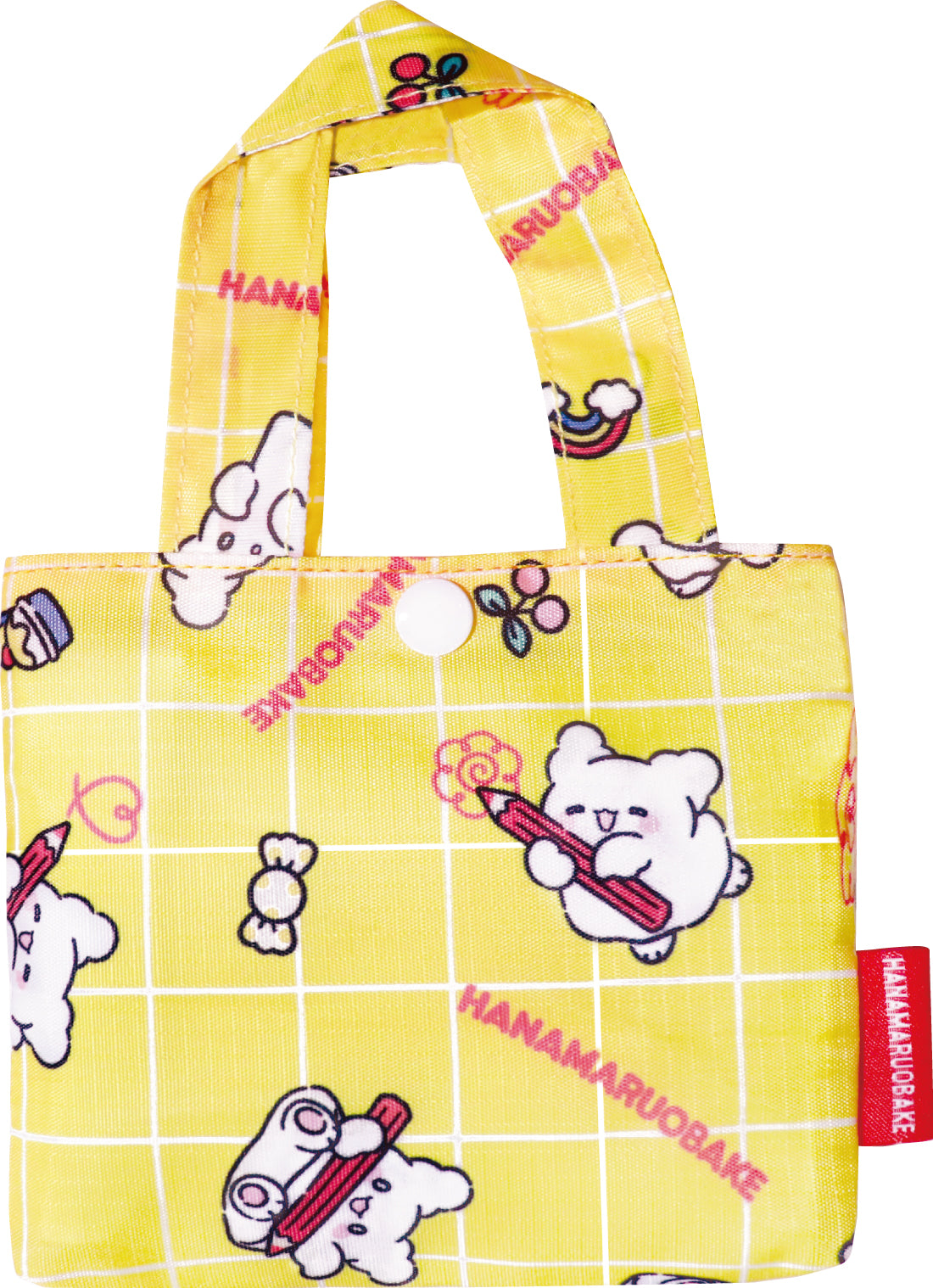 FAE388 エコバッグ  はなまるおばけ