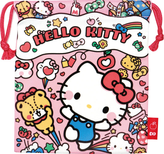 FRK955 巾着 ハローキティ ジャンプ