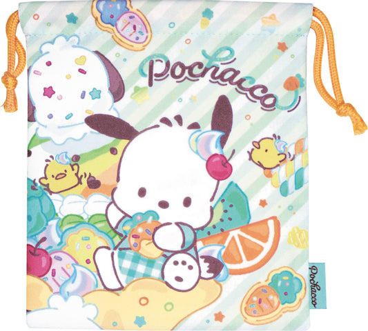 FRK962巾着 ポチャッコ スイーツ