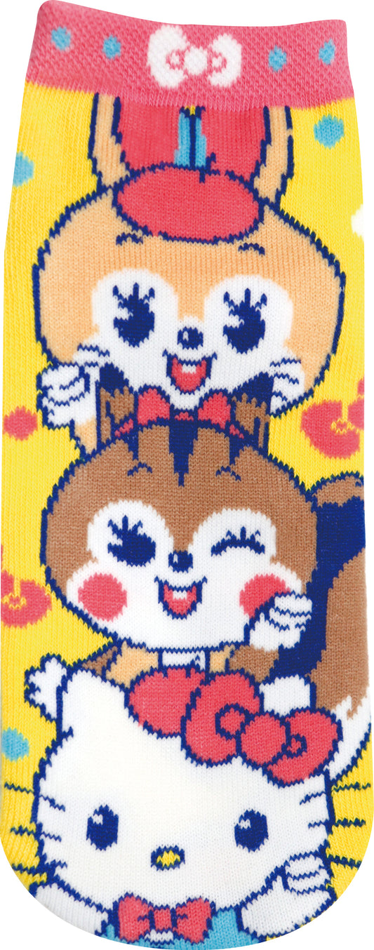 JGS0990 ソックス クッピーラムネ×ハローキティ