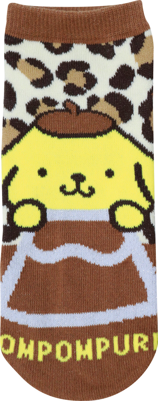 JGS01045 ソックス ポムポムプリン アニマル