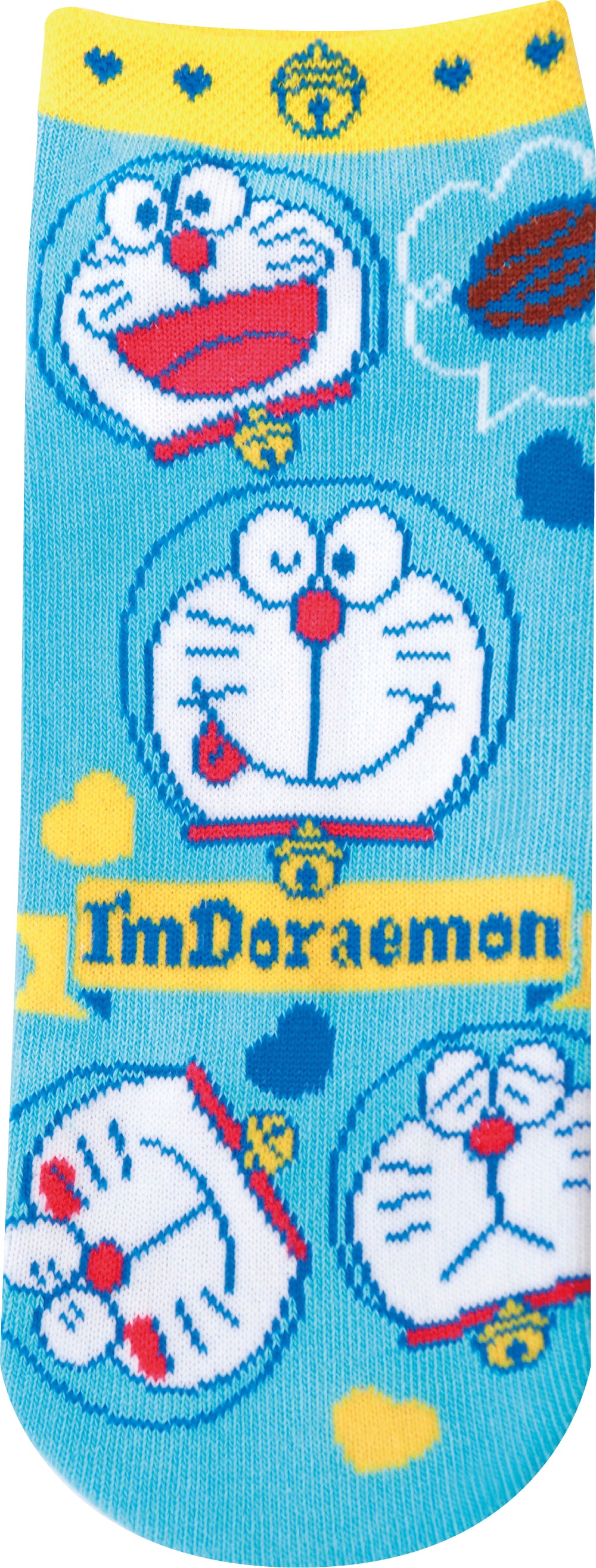 JGS1059 ソックス I’m Doraemon プチハート