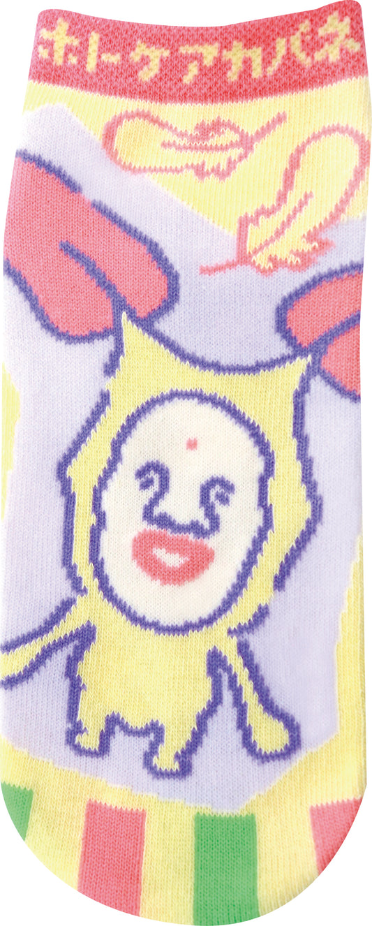 JGS1076 ソックス こびとづかん フェザー