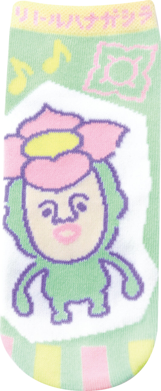 JGS1077 ソックス こびとづかん フラワー