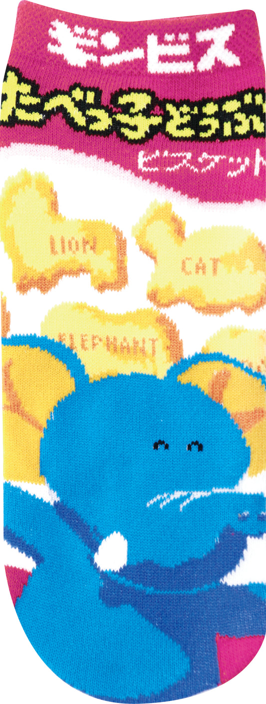 JGS1092 ソックス たべっ子どうぶつ ぞうくん