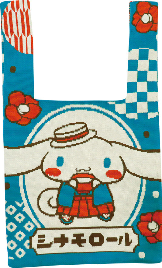 JOT020 ジャガード織トートバッグ シナモロール ロマン