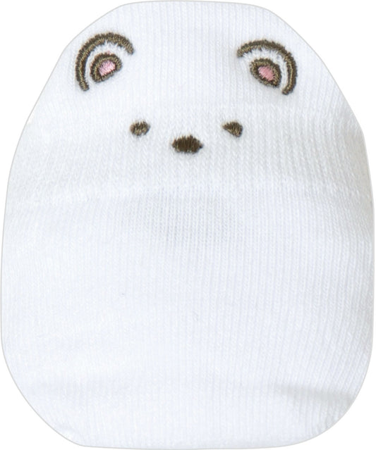 NGS070 刺繍ぬいぐるみソックス すみっコぐらし しろくま