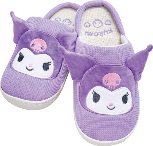 ORS031A 耳付きワッフルスリッパ  クロミ