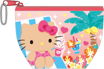 SNP106 ミニポーチ ハローキティ トロピカル