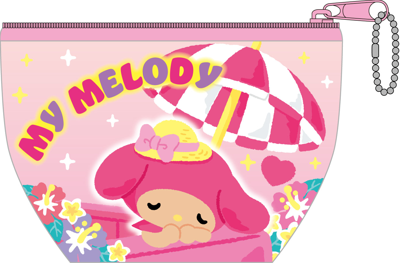 SNP107 ミニポーチ マイメロディ トロピカル